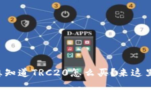 想知道TRC20怎么买？来这里！